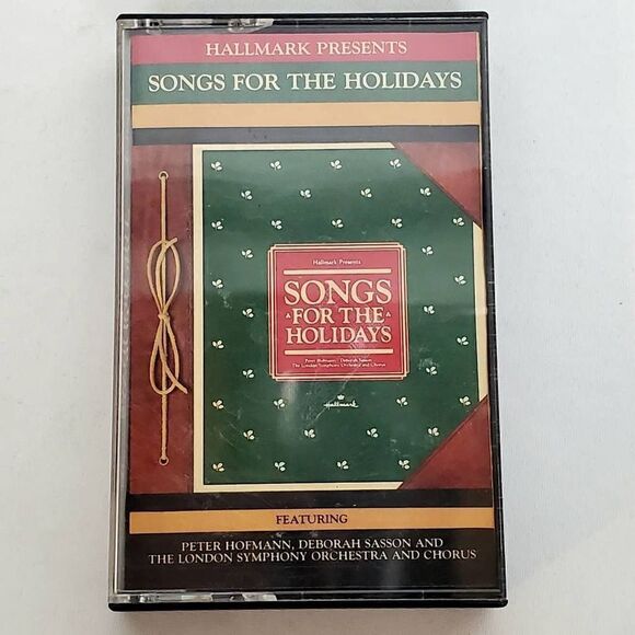Hallmark Cassette Tape, CHRISTMAS Songs for the Holidays 1987, Tested - Picture 1 of 5
